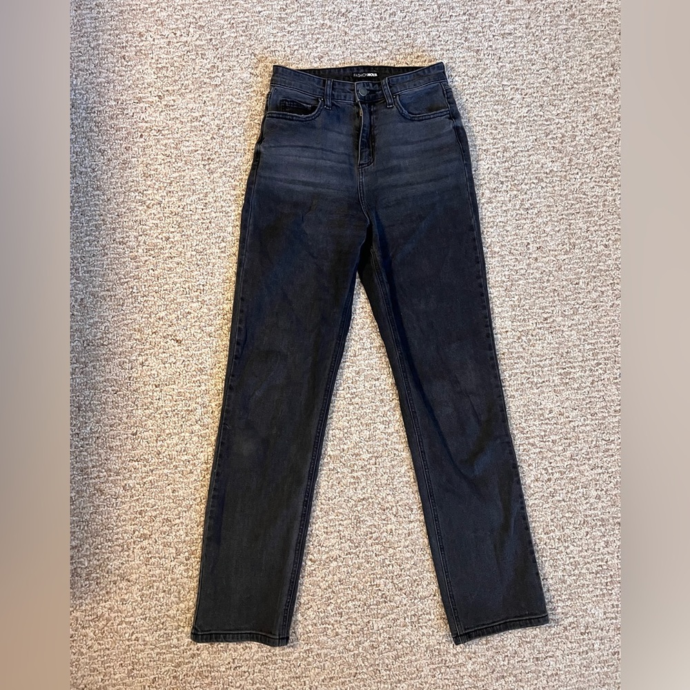 Our Past Midnight straight jeans